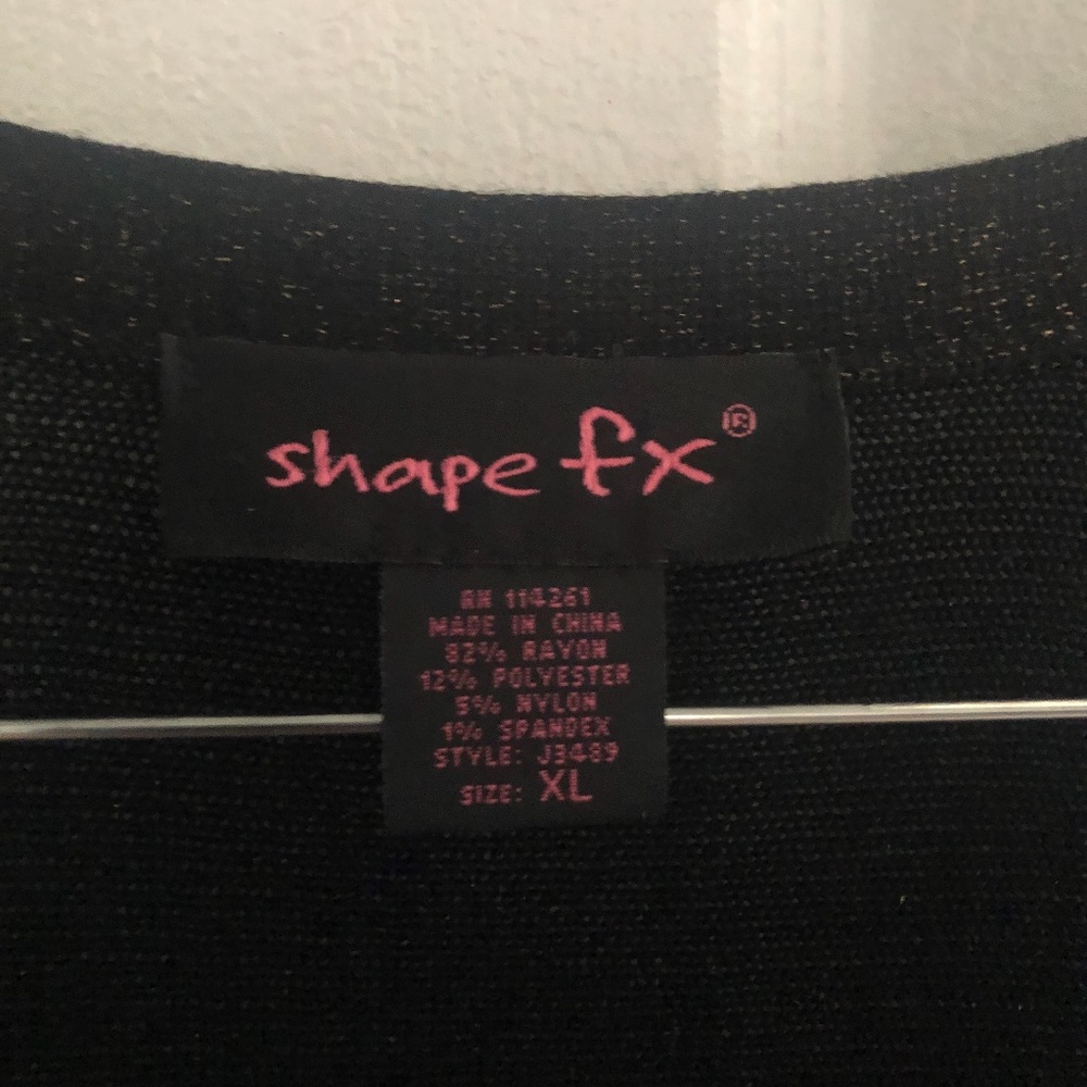 Shimmering cardigan sweater